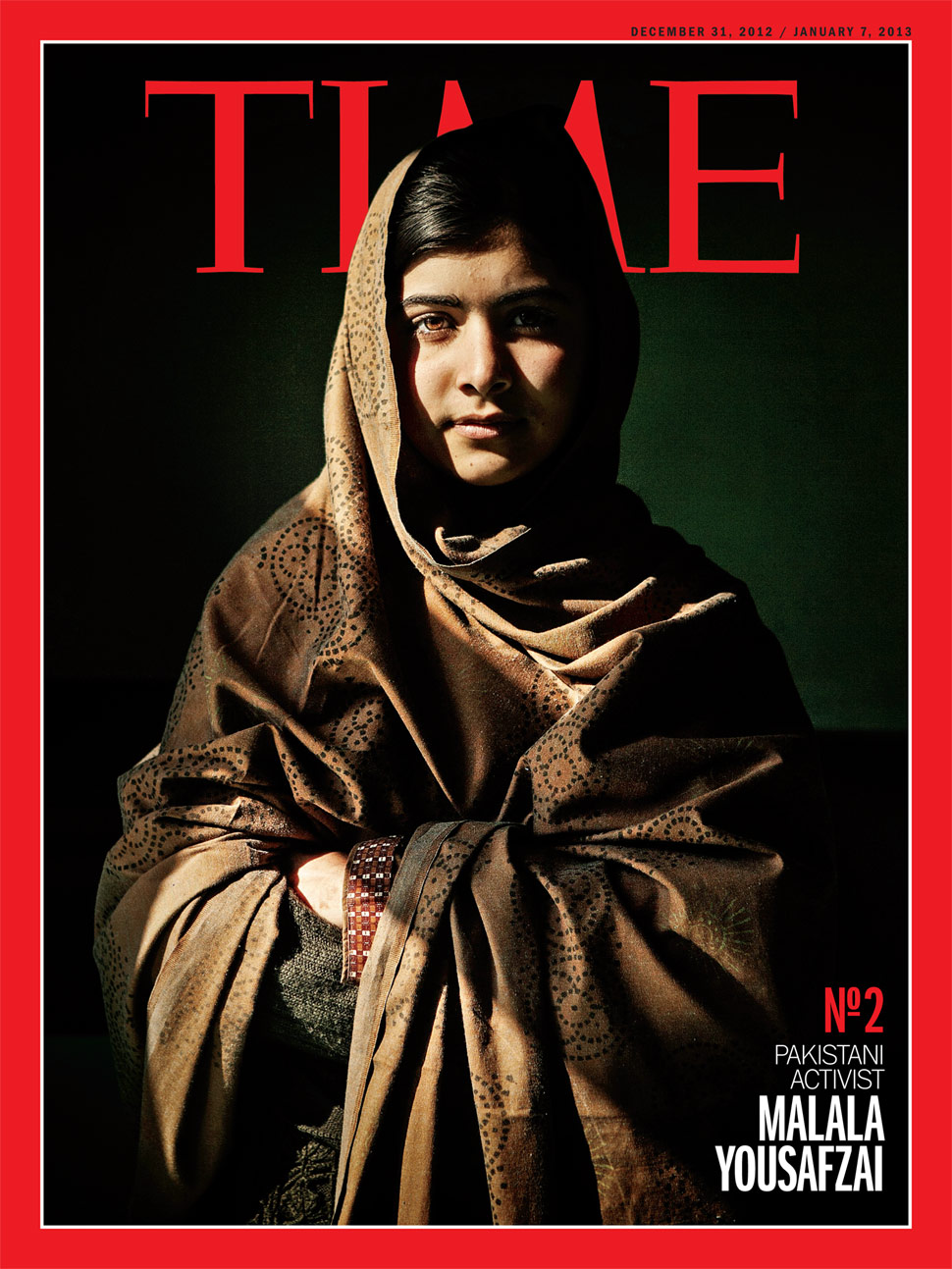 RunnerUp Malala Yousafzai TIME’s Person of the Year Issue Cover