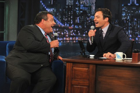 Chris Christie Visits "Late Night With Jimmy Fallon"